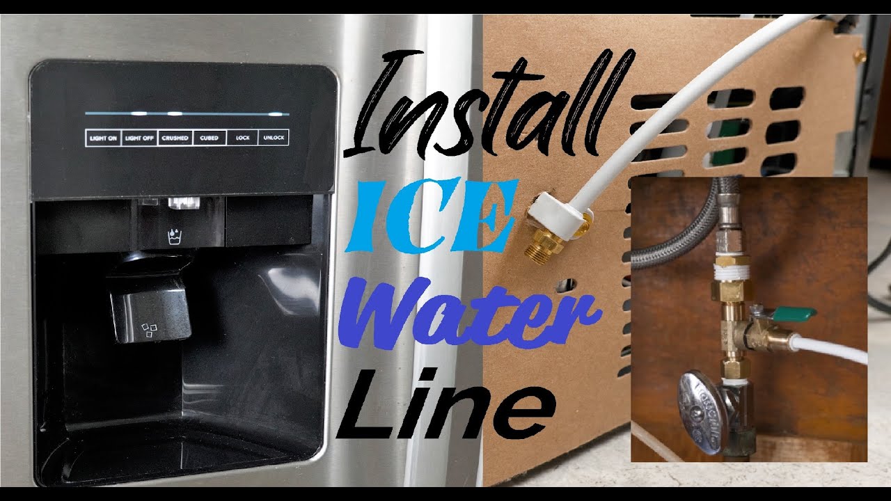Water Line to the Fridge: Refrigerator Ice Maker and Water Supply 